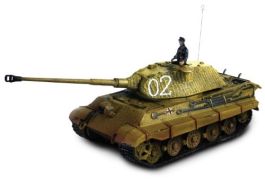 1/72 Diecast Tank WWII German King Tiger II Wallonia 1944 Military Model 