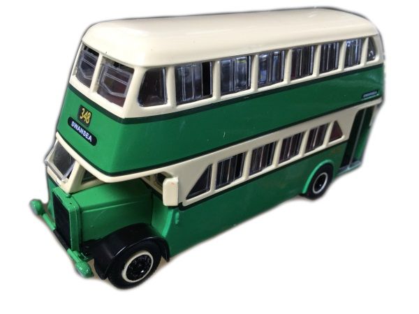 1:76 TRUX - 1948 Leyland OPD2 Double Decker Bus - Route 348 - TX5B