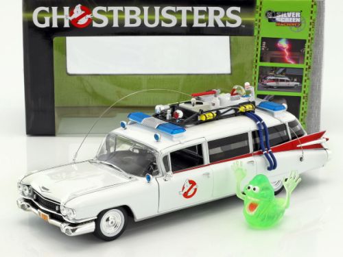 1959 Cadillac Ambulance Ecto-1 From "Ghostbusters 1" Movie 1/18 Diecast Model...