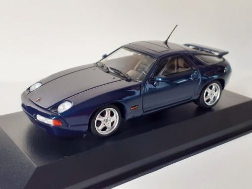 Porsche 928 GTS Coupe Blau Metallic 1991 1977-1995 1/43 Minichamps Maxichamps .. 