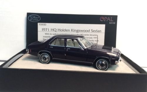 1:43 Trax Opal Series 1971 Holden HQ Kingswood Sedan - Royal Purple ...