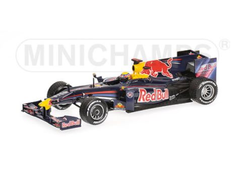 1:43 Minichamps Red Bull Racing Renault RB5 2009 M. Webber