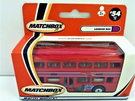 1:121 Matchbox - London Bus #54/75 - Item #96221