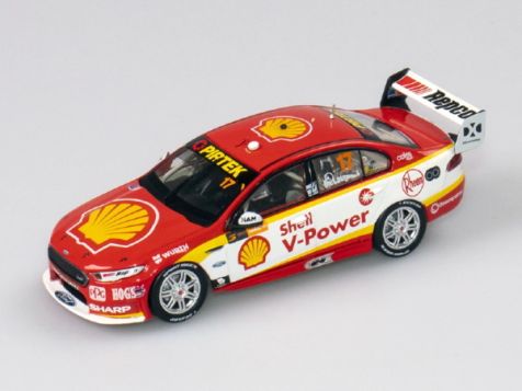 1:43 Authentic Collectables 2018 Ford FGX Falcon #17 Scott McLaughlin V8 Supercars Championship Winner