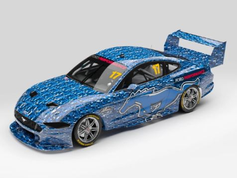 2019 Ford Mustang GT #17 McLaughlin/Coulthard Camouflage Test Livery