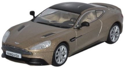 Oxford Diecast - Aston Martin Vanquish Coupe Selene Bronze - Item# AMV002