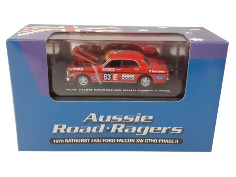 1:64 Aussie Road Ragers 1971 Ford XY Falcon #63E Bruce McPhee