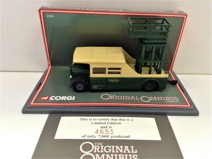 1:76 CORGI - The Original Omnibus Company - Bristol Tower Wagon - Item #42301
