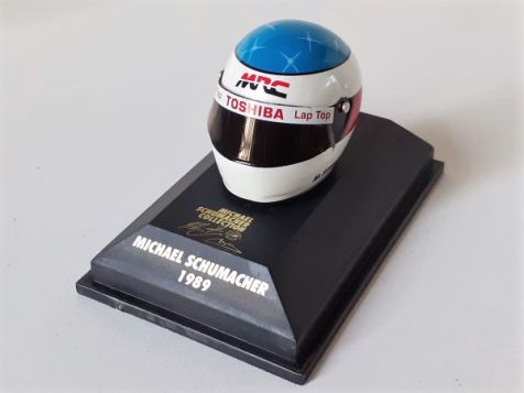 1:8 Minichamps Michael Schumacher Bell Helmet Reynard F3 1989 510380902