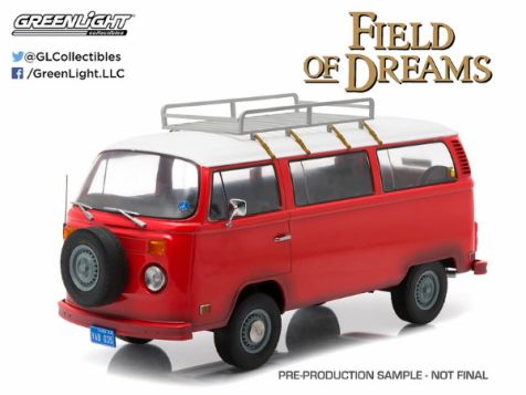 1:18 Greenlight 1973 Volkswagen Type 2 Bus Field of Dreams Movie