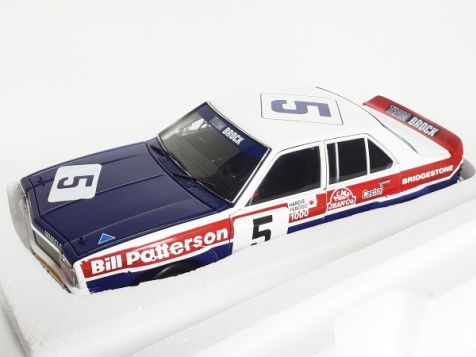 1:18 AutoArt Holden Torana LH SL/R 5000 Patterson/Brock Team #5 1974 - Bill Patterson  - Hand Signed on The Roof