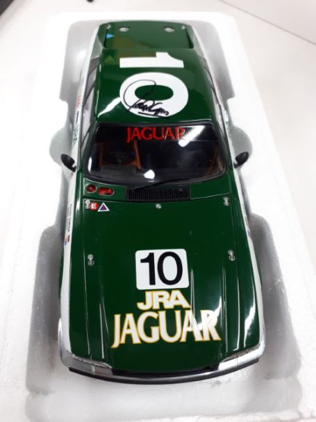 1985 1:18 AUTOart Bathurst Winning Jaguar XJ-S #10 Goss/Hanne CAR HAND SIGNED BY GOSS