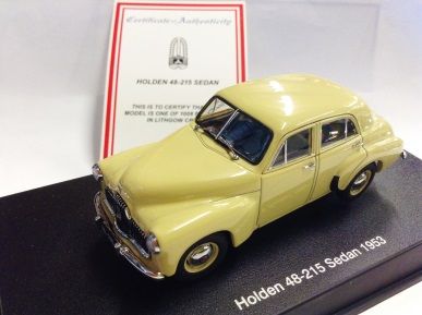 1:43 Autoart Holden 48-215 (FX) Lithgow Cream- 1953 - 53323