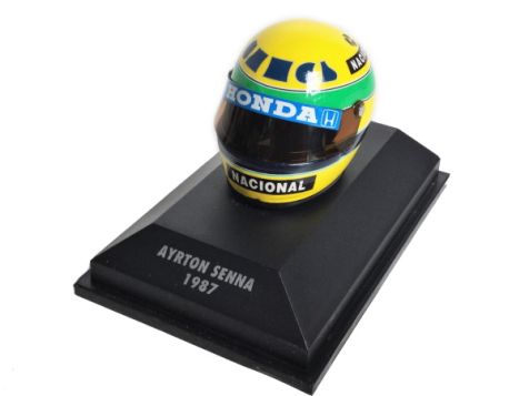 1:8 Minichamps Ayrton Senna 1987 Helmet