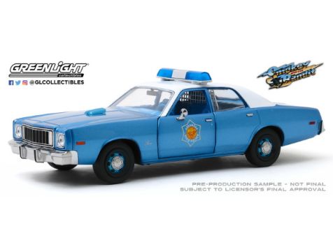 1:24 Greenlight Smokey and the Bandit 1975 Plymouth Fury Arkansas State Police