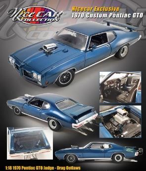 1:18 ACME 1970 Pontiac GTO Judge Drag Outlaws
