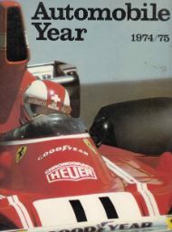 Hardcover Book No 21 Automobile Year 1974-1975 Formula One Anual F1