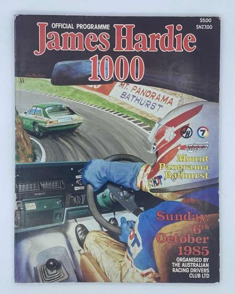 1985 James Hardie 1000 Official Programme - Sunday, 6th October 1985 