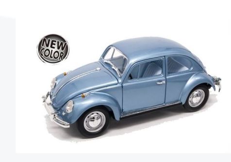 1:18 Road Signatures 1967 Volkswagen Beetle. Metalic Blue or Red  diecast model