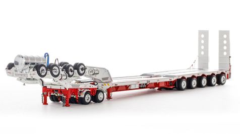 1:50 Drake Betts Bowers 5 x 8 Swingwing Drop Deck Trailer with 2x8 Dolly