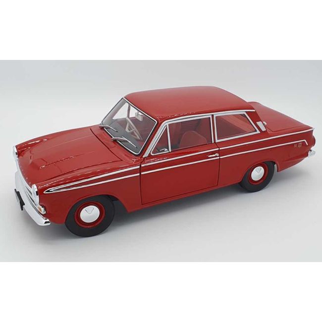 1:18 Classic Carlectables 1965 Ford Cortona GT 500 in Satin Red