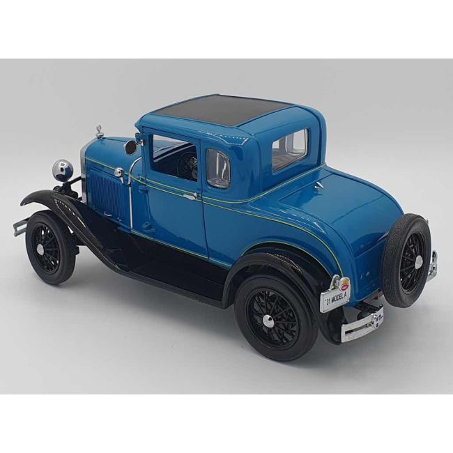 1:18 Sun Star 1931 Ford Model A Coupe Blue Diecats Model