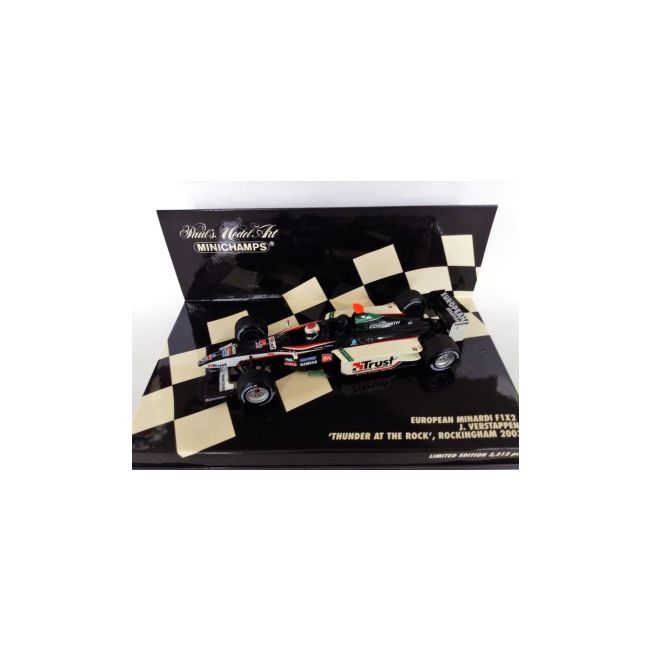 1:43 Minichamps European Minardi F1X2 - J. Verstappen - 2003