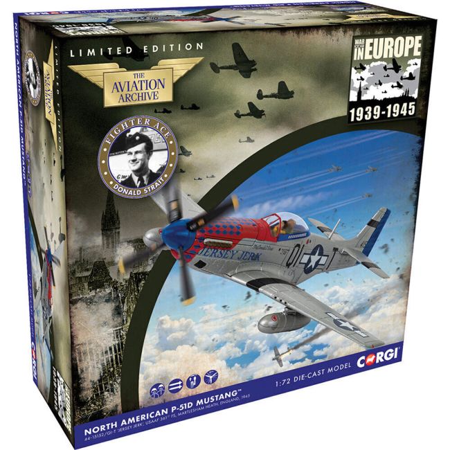 1:72 Corgi North American P-51D Mustang Jersey Jerk