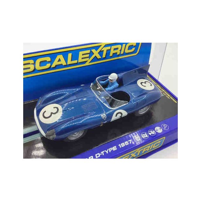 JOLIE Nice RARE ? TRI-ANG SCALEXTRIC 1:32 ? JAGUAR D TYPE MM/C60