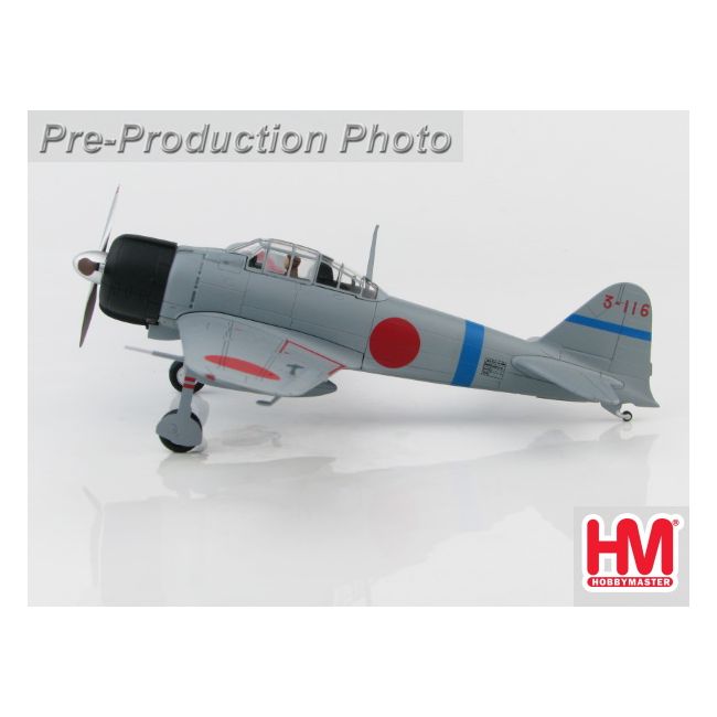 1:48 Hobbymaster Japan A6M Zero Fighter, 3-116 Flown By Saburo
