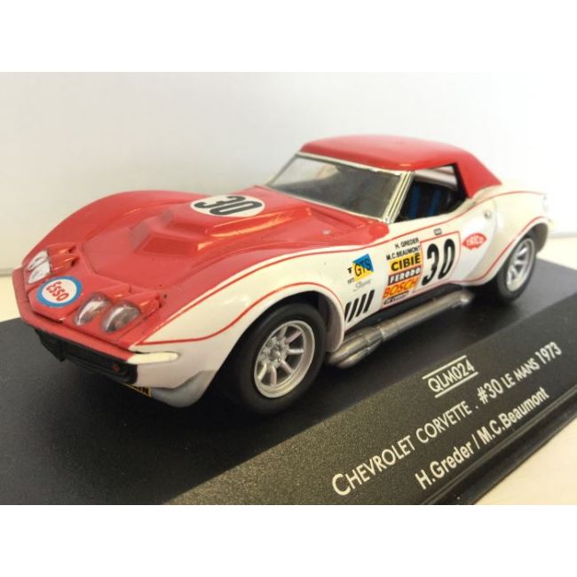 1:43 Vitesse Chevrolet Corvette 1973 Le Mans #30 Henri Greder