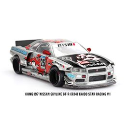 PREORDER 1:64 Kaido House MiniGT Nissan Skyline GT-R R34)