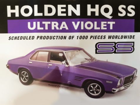 1:18 Classic Carlectables 1972 Holden HQ SS in Ultra Violet 18757