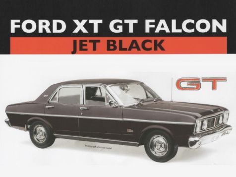 1968 Ford XT GT Falcon in Jet Black