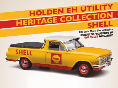 1:18 Classic Carlectables Holden EH Utility in Shell Livery