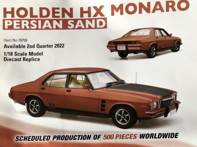 Holden HX Monaro in Persian Sand 