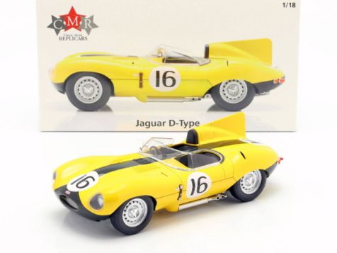 1957 Jaguar D-Type #16 Frere/Rousselle 24H LeMans 4th