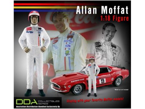 1:18 DDA Allan Moffat Coca-Cola Figurine