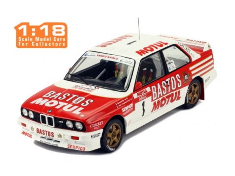 1:18 IXO 1988 Tour de Corse BMW M3 E30 #1 Beguin/Lenne 18RMC040A