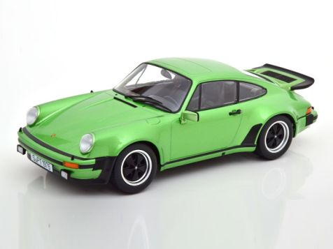 1:18 KK Scale 1976 Porsche Turbo 911 (930) 3.0 in Metallic Green KKDC180573