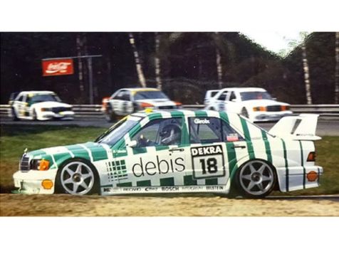 1991 DTM Team Zakspeed Mercedes-Benz 190E 2.5-16 Evo 2 #18 Fabien Giroix