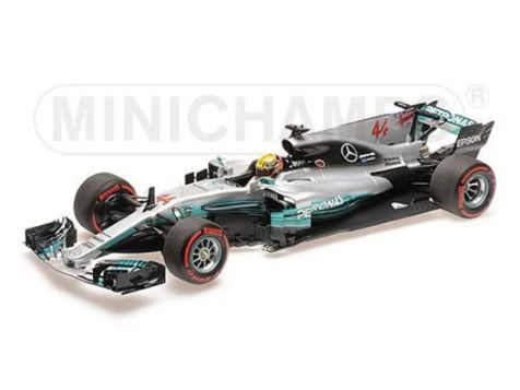 1:18 Minichamps 2017 F1 World Champion Mercedes-AMG F1 W08 #44 Lewis Hamilton