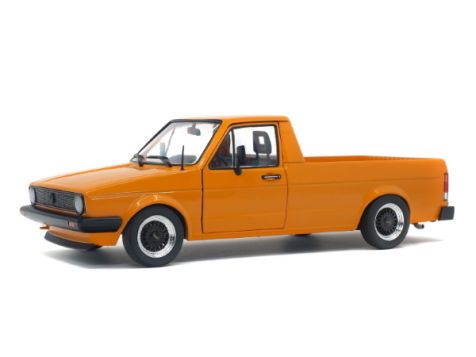 1982 Volkswagen Caddy Mk 1 Custom Orange 1/18 Solido