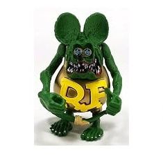 PREORDER 1-18 ACME Ed Roth Big Daddy's Rat Fink Figure Gold Shirt