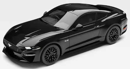 1:18 Authentic ollectables Ford Mustang GT Fastback - Shadow Black