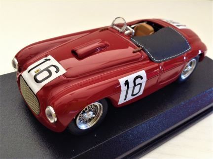 1:43 Art Model - Ferrari 166 Spyder - Parigi 1950 - Chinetti/Lucas - ART227
