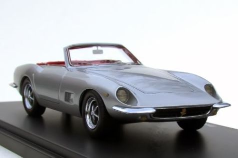 1:43 Automodello 1967 Intermeccanica Italia Silver w/Red Int. Item #AM-INT-ITA-SL