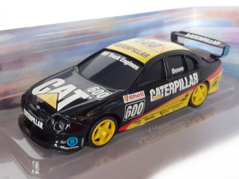 1:43 Classic Carlectables Ford Falcon Caterpillar Sponsored #600 Bowe 2600-2