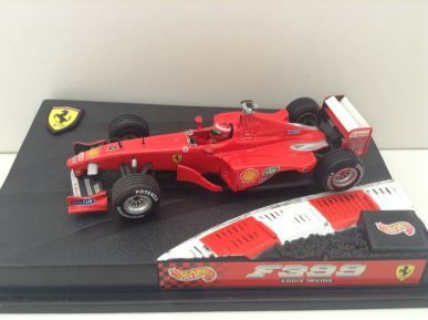 1:43 Hot Wheels Racing - 1999 Ferrari F399 - Eddie Irvine - 24626