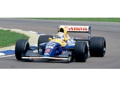 1992 F1 World Champion Canon Williams Team Williams-Renault FW14B #5 Nigel Mansell  (Dirty Version)